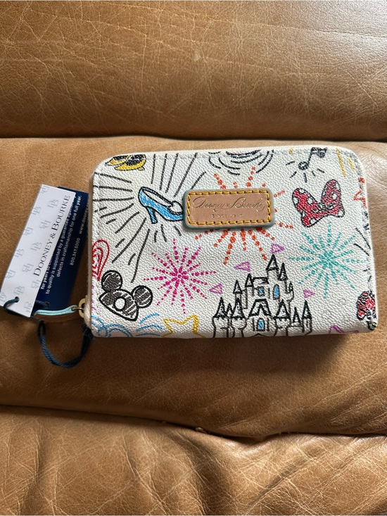 Dooney & Bourke Handbags - Dooney & Bourke Disney Parks Sketch Print Wallet NWT
